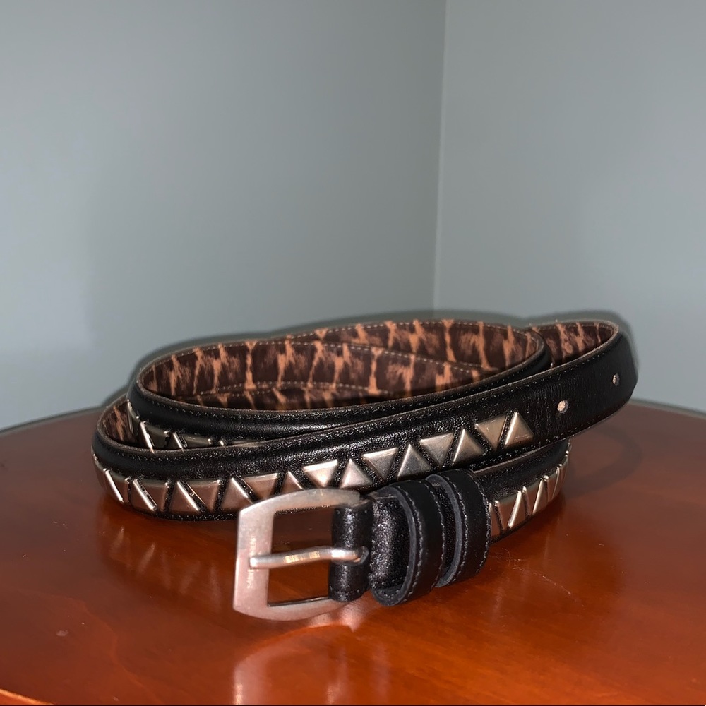 Saint Laurent Unisex Studded Belt (Size 36 -40)